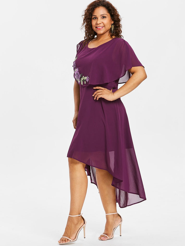 high low summer dresses plus size