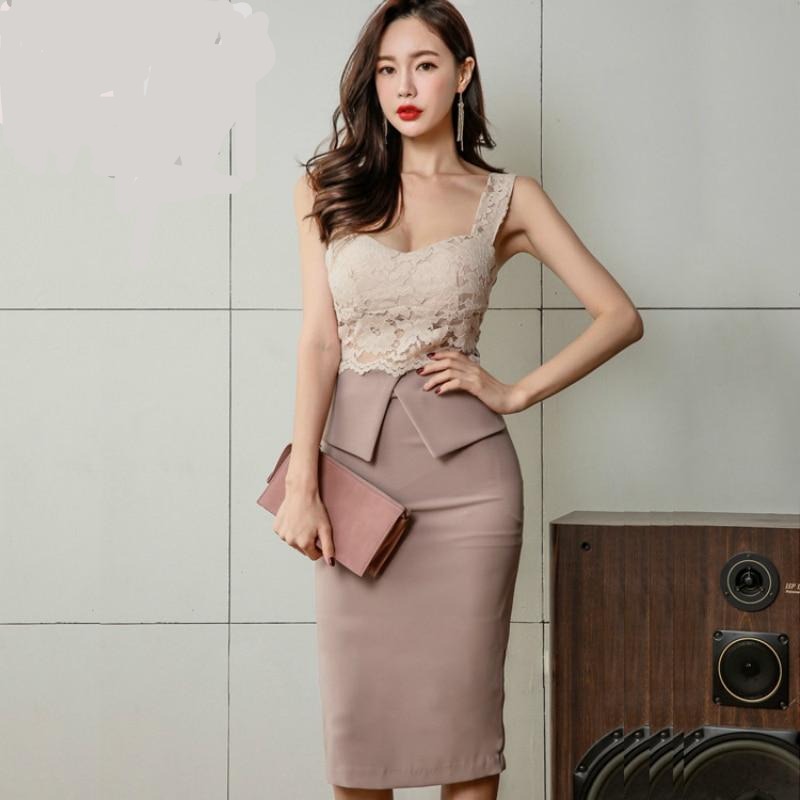 women's lace bodycon dress