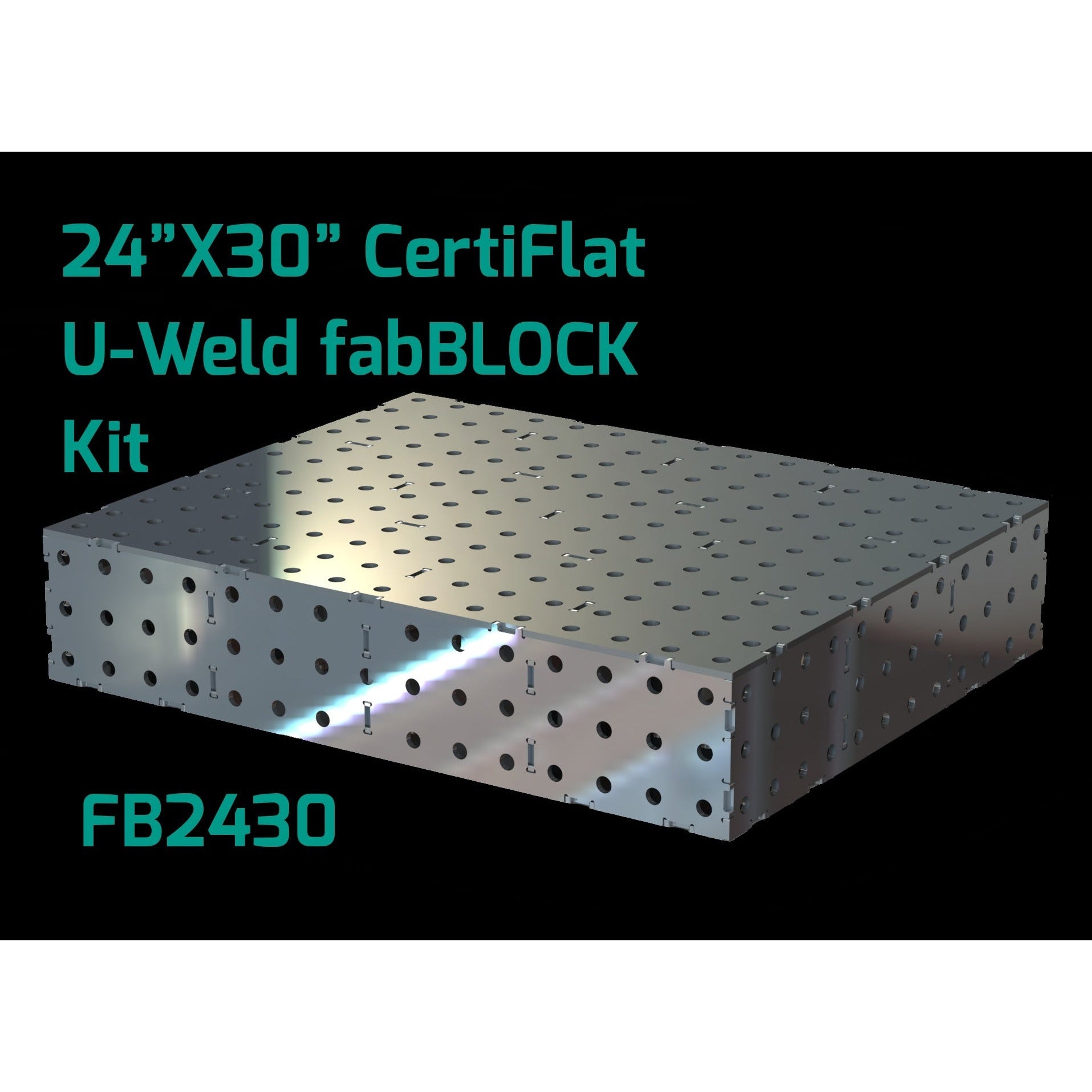 Certiflat 24x30 Fabblock Welding Table Weldtablescom