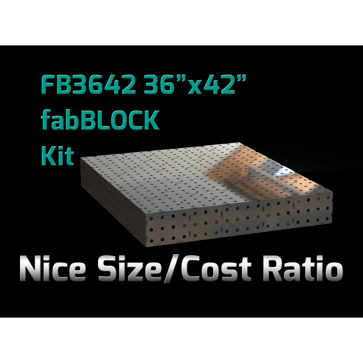 Certiflat 36x42 Fabblock Welding Table Weldtablescom
