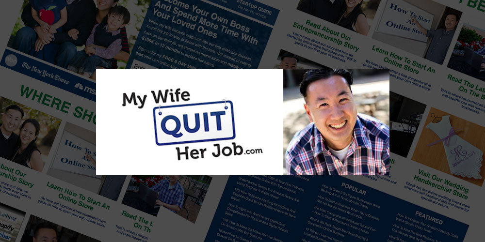 My Wife Quit Her Job - Steve Chou's ecommerce blog