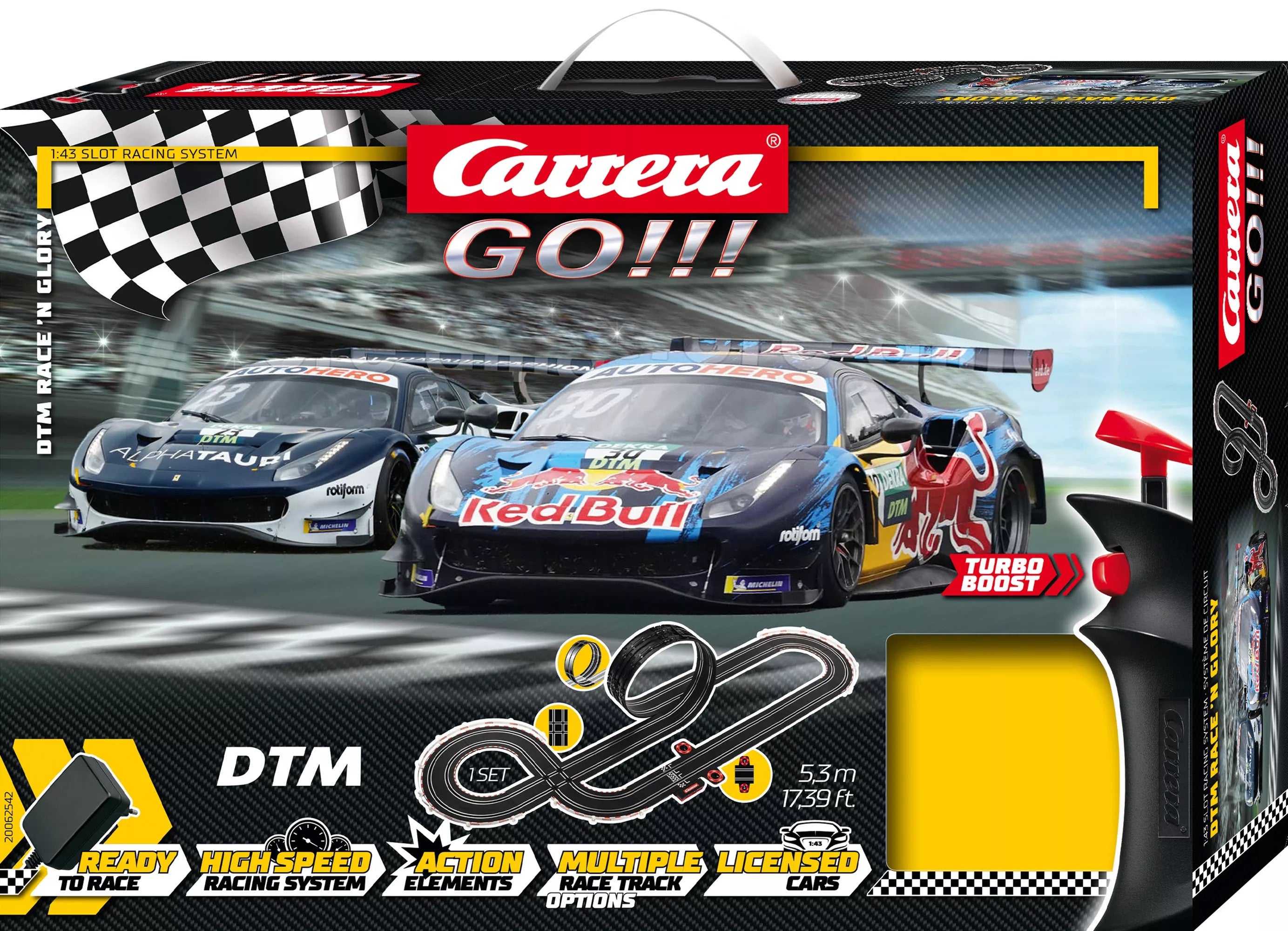 Carrera GO!!! Disney Pixar Cars - Glow Racers 62559