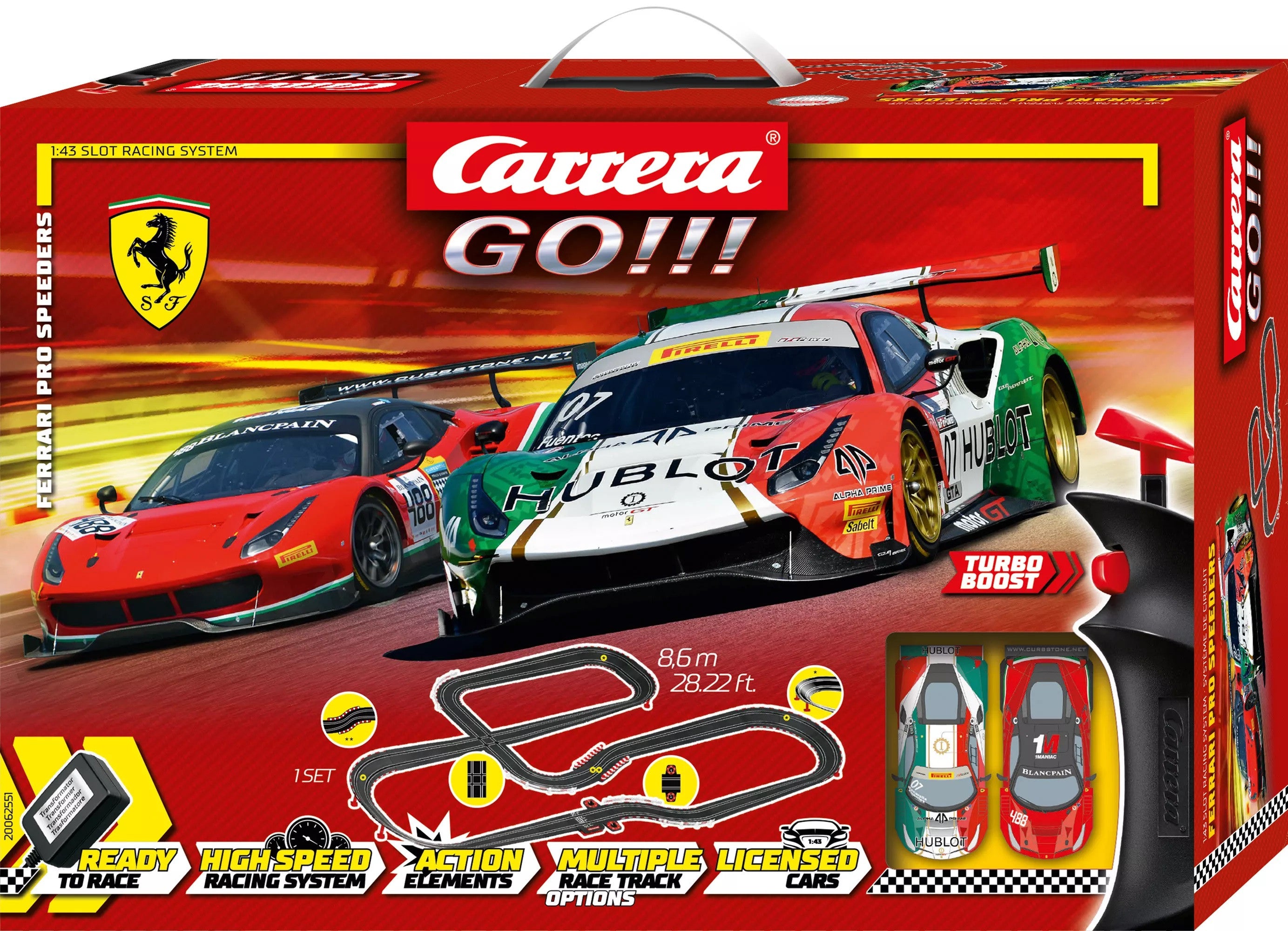 Circuit de voiture Carrera GO!!! Plus Upgrade Kit chez 1001hobbies