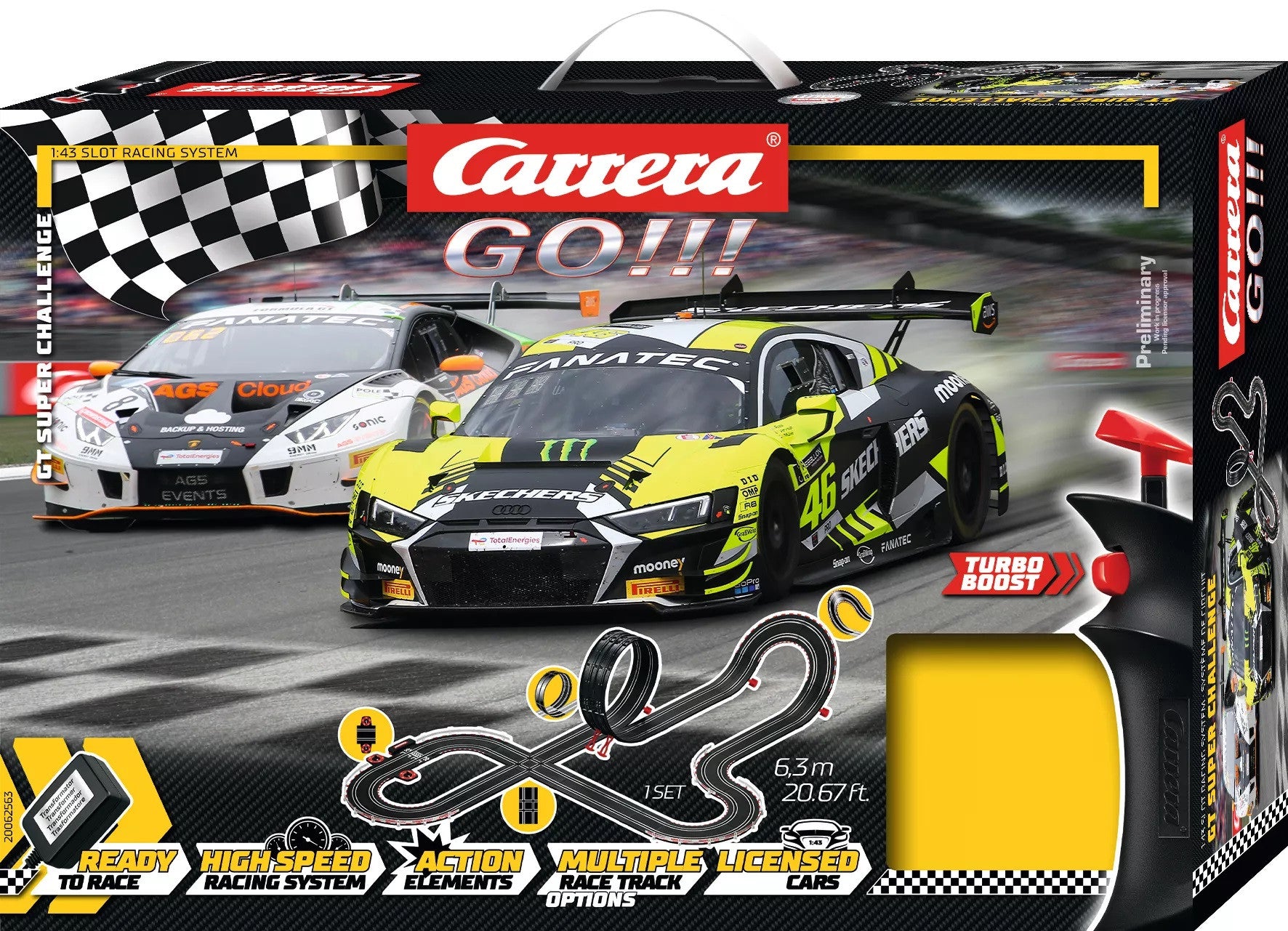 Circuit Carrera GO SUPER SPEEDERS - 20062488 - JJMstore