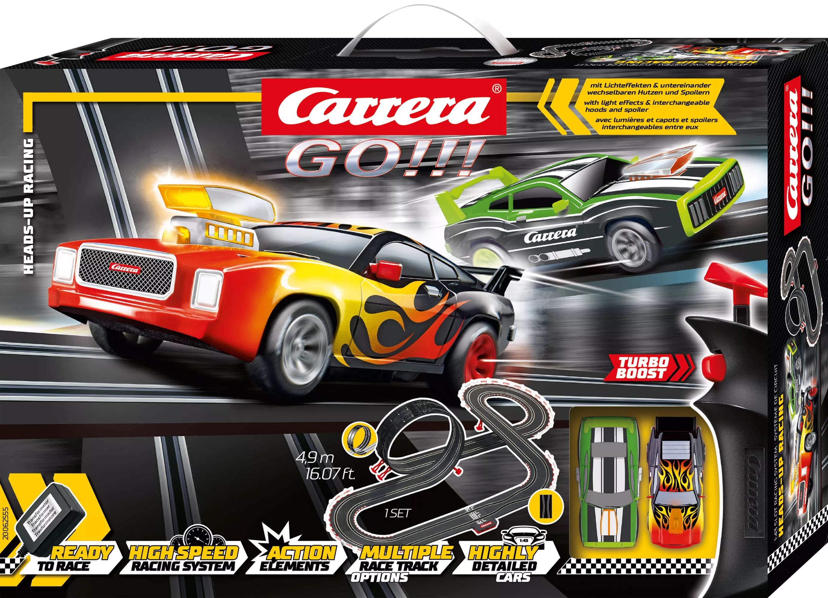 Carrera GO!!! 20062535 Paw Patrol Ready Race Rescue Racing Circuit  Multicolor