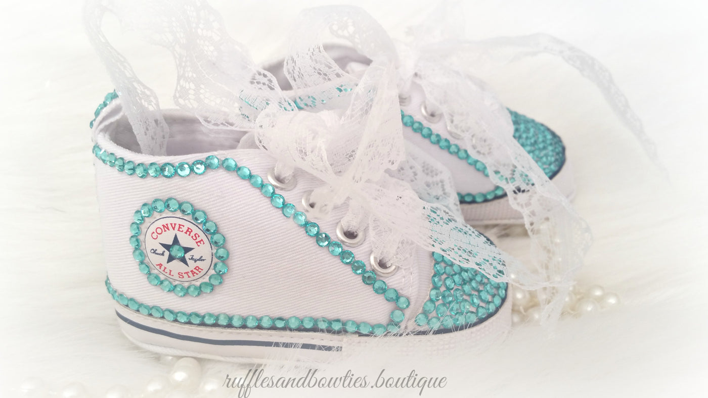 white converse for baby girl