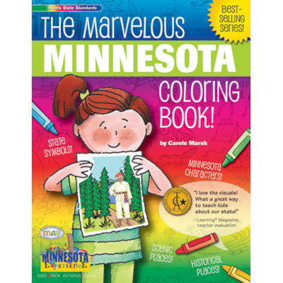 minnesota coloring pages for kids