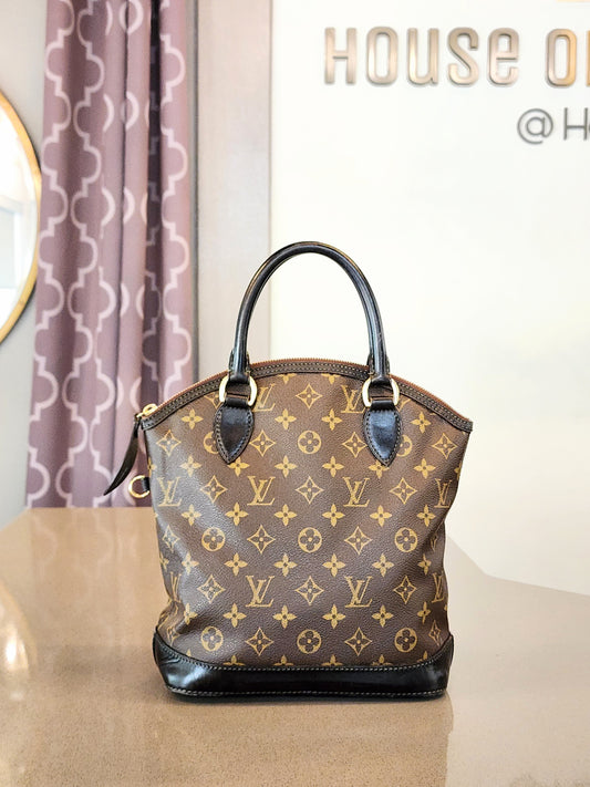 Louis Vuitton Lie De Vin Damier Ebene Canvas LV Riverside Bag Louis Vuitton