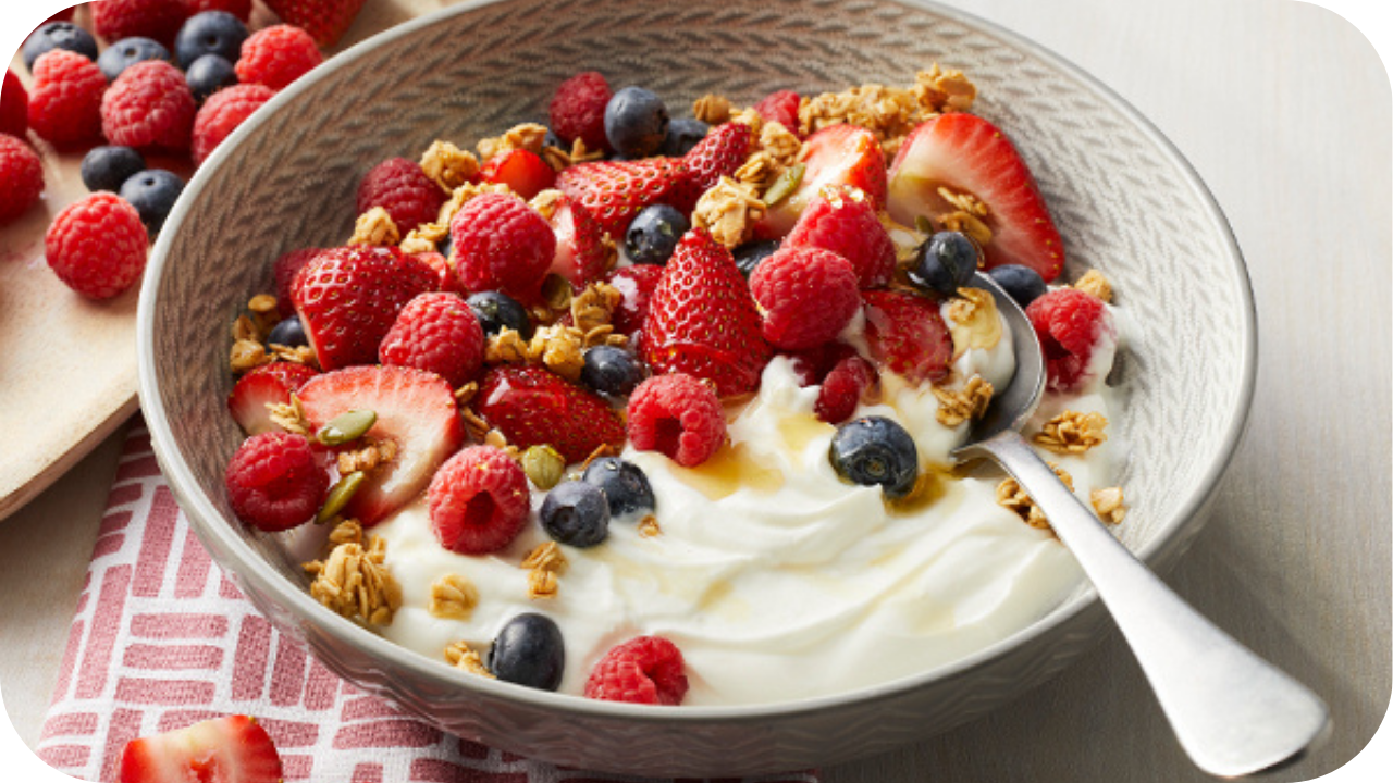 Greek Yoghurt with Berries