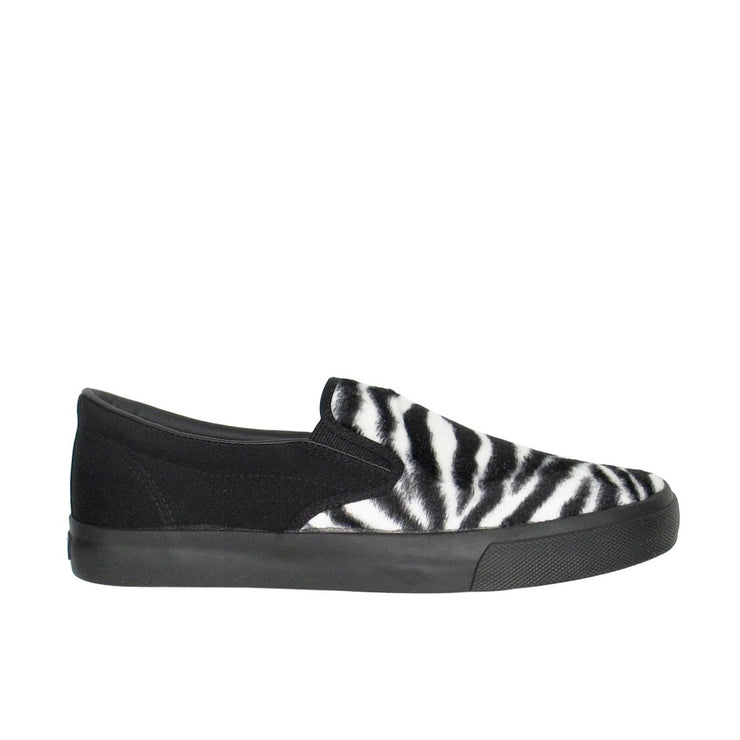 zebra slip on shoes