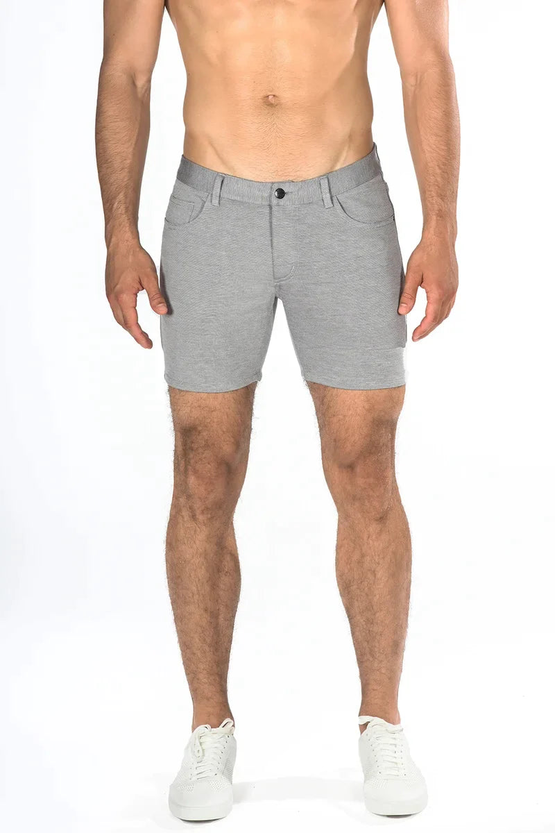 ST33LE STRETCH KNIT SHORT Taubengrau