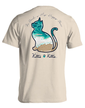 Beach Is My Happy Place Kittie By Kittie Kittie (Pre-Order 2-3 Weeks)