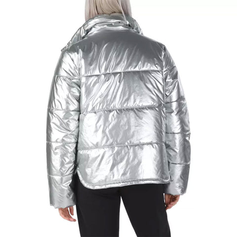 vans jacket womens Silver