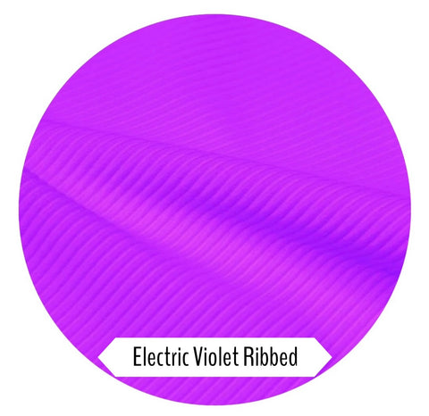 electric violet ribbed