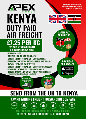 Kenya Air Freight Duty Paid