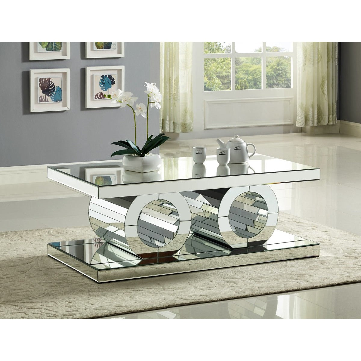 Meridian Furniture Jocelyn Coffee Table-Minimal & Modern