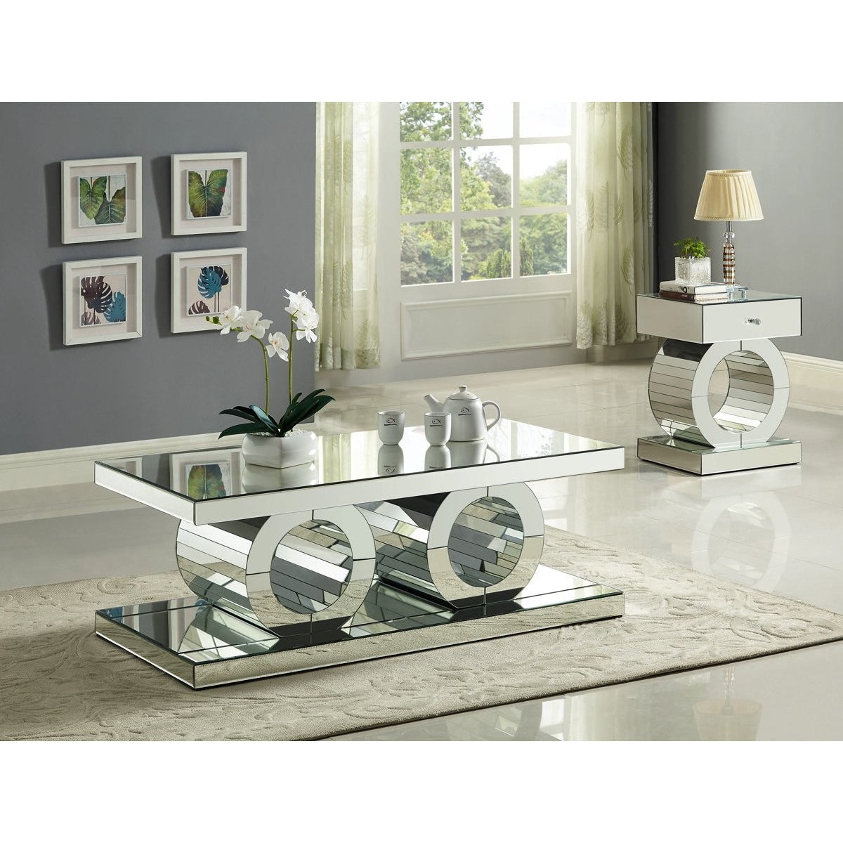 Meridian Furniture Jocelyn Coffee Table-Minimal & Modern