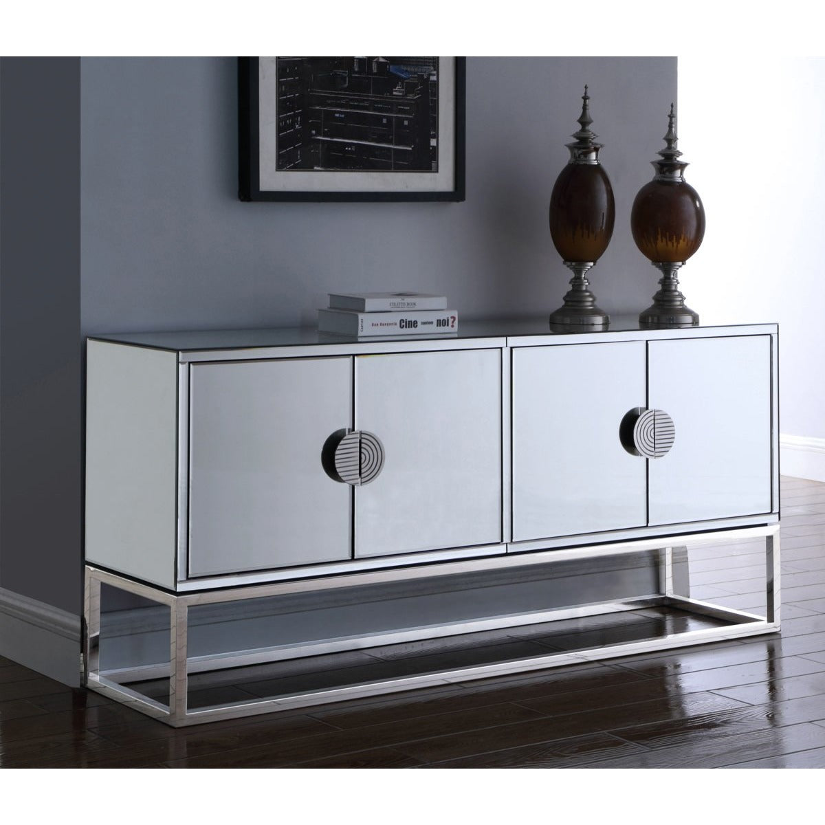 Meridian Furniture Marbella Sideboard/Buffet-Minimal & Modern