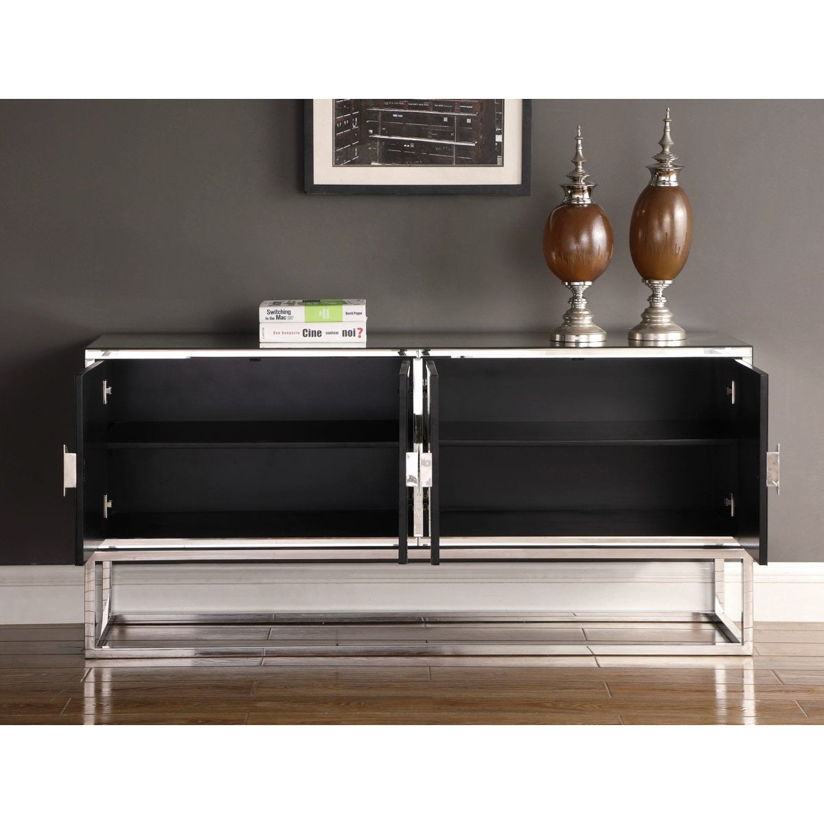 Meridian Furniture Marbella Sideboard/Buffet-Minimal & Modern