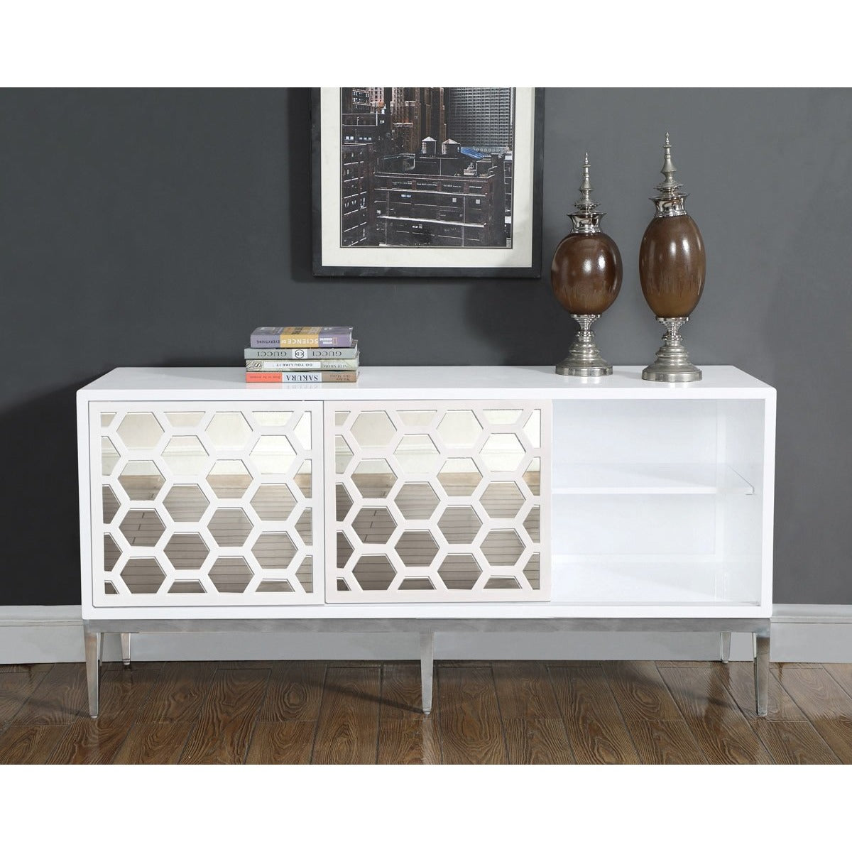 Meridian Furniture Zoey Sideboard/Buffet-Minimal & Modern