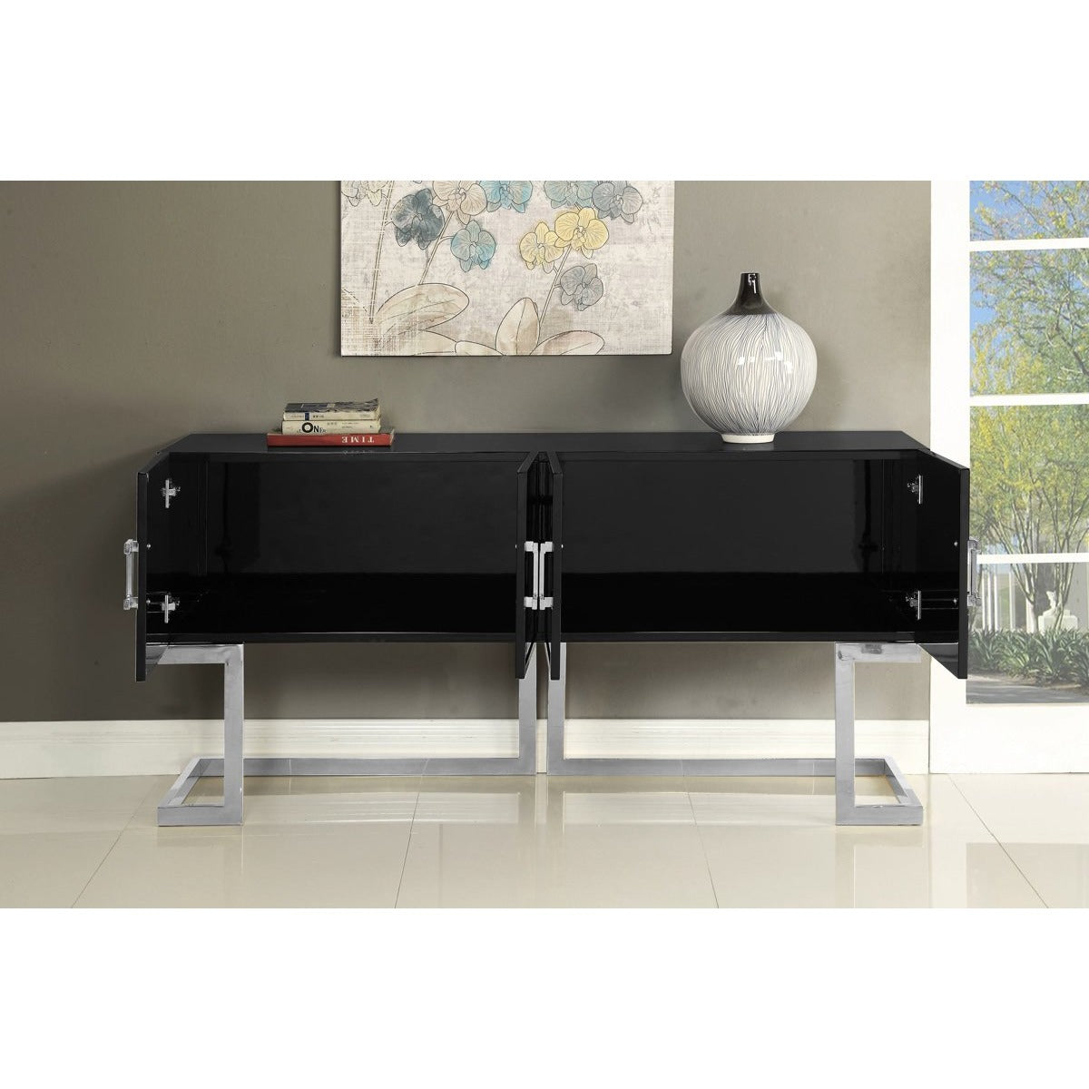 Meridian Furniture Beth Sideboard/Buffet-Minimal & Modern