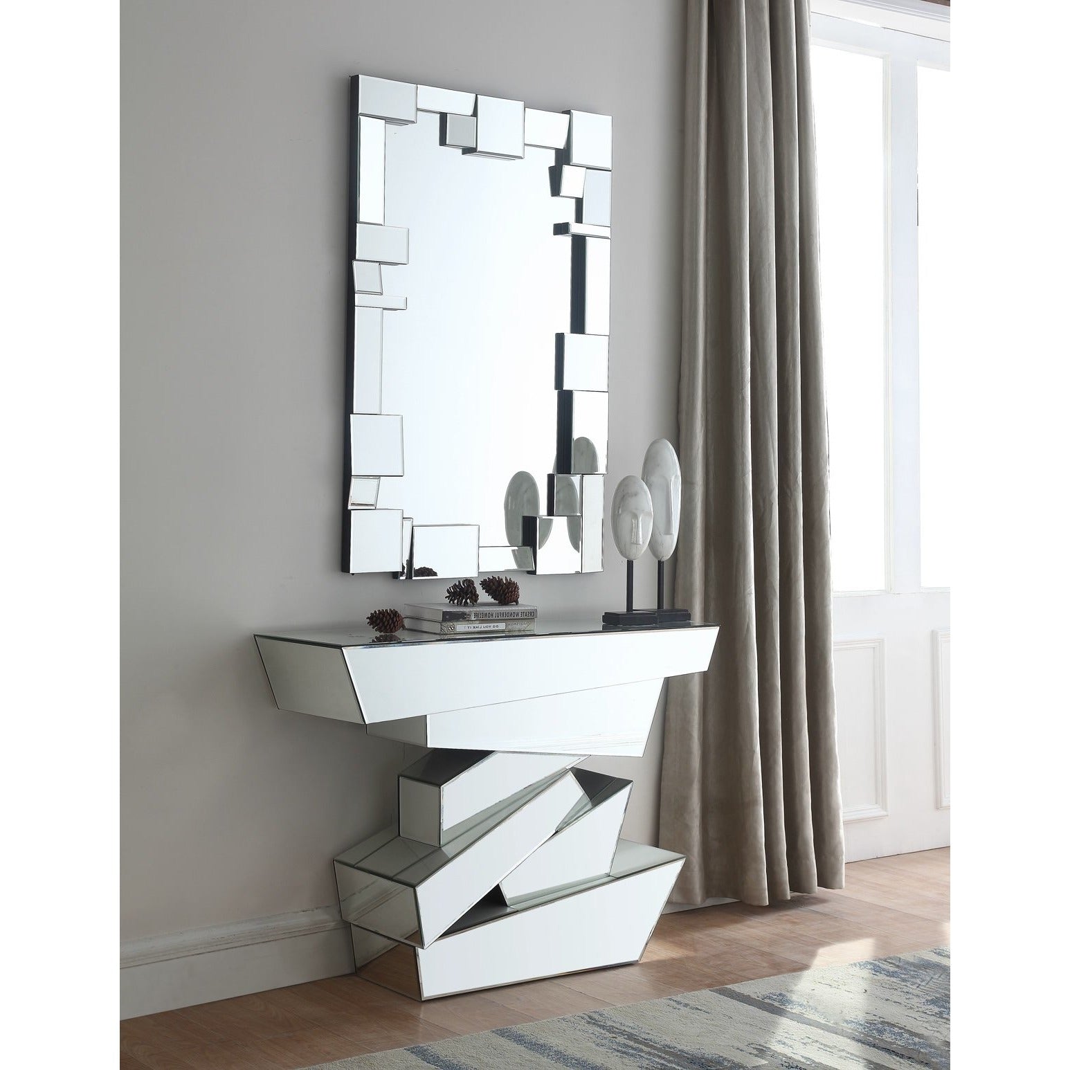 Meridian Furniture Jade Console Table-Minimal & Modern