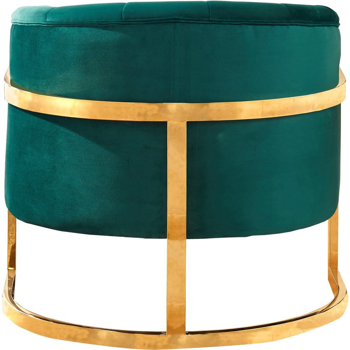 Meridian Furniture Carter Green Velvet Accent Chair-Minimal & Modern