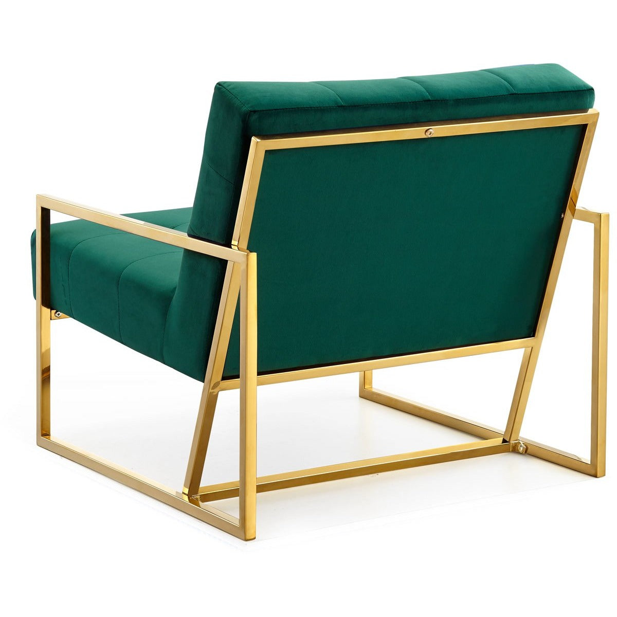 Meridian Furniture Pierre Green Velvet Accent Chair-Minimal & Modern