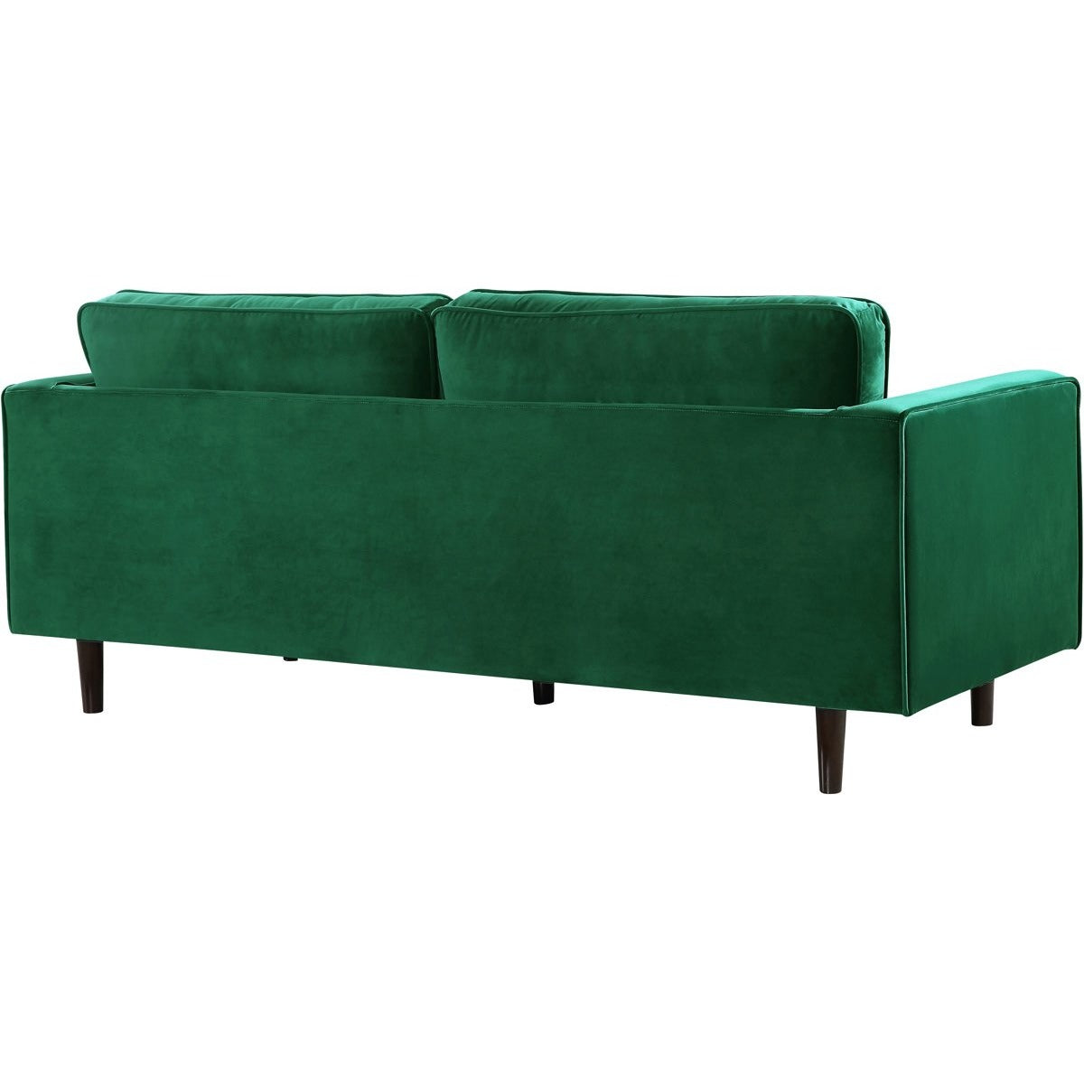 Meridian Furniture Emily Green Velvet Sofa-Minimal & Modern