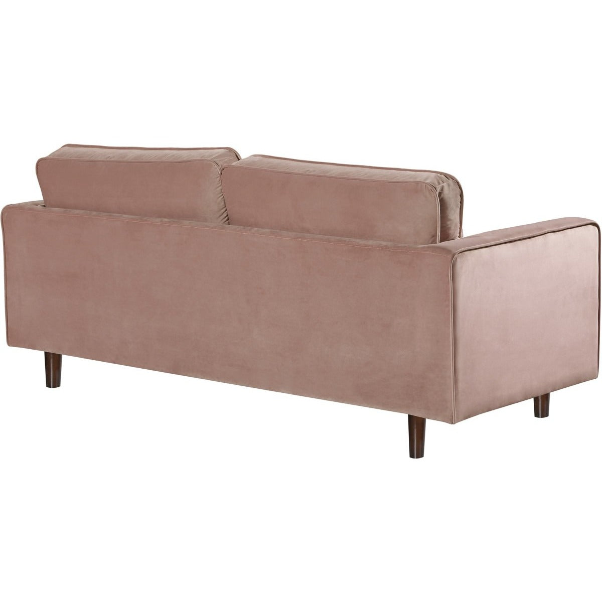 Meridian Furniture Emily Pink Velvet Loveseat-Minimal & Modern