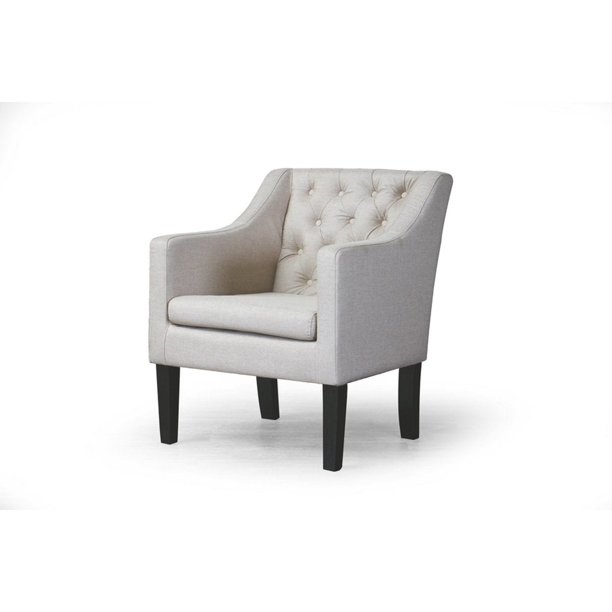 Baxton Studio Brittany Club Chair Baxton Studio-chairs-Minimal And Modern - 1