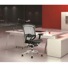 Finemod Imports Modern Ergo Fit Highly Adjustable Mesh Office Chair FMI9292-black-Minimal & Modern