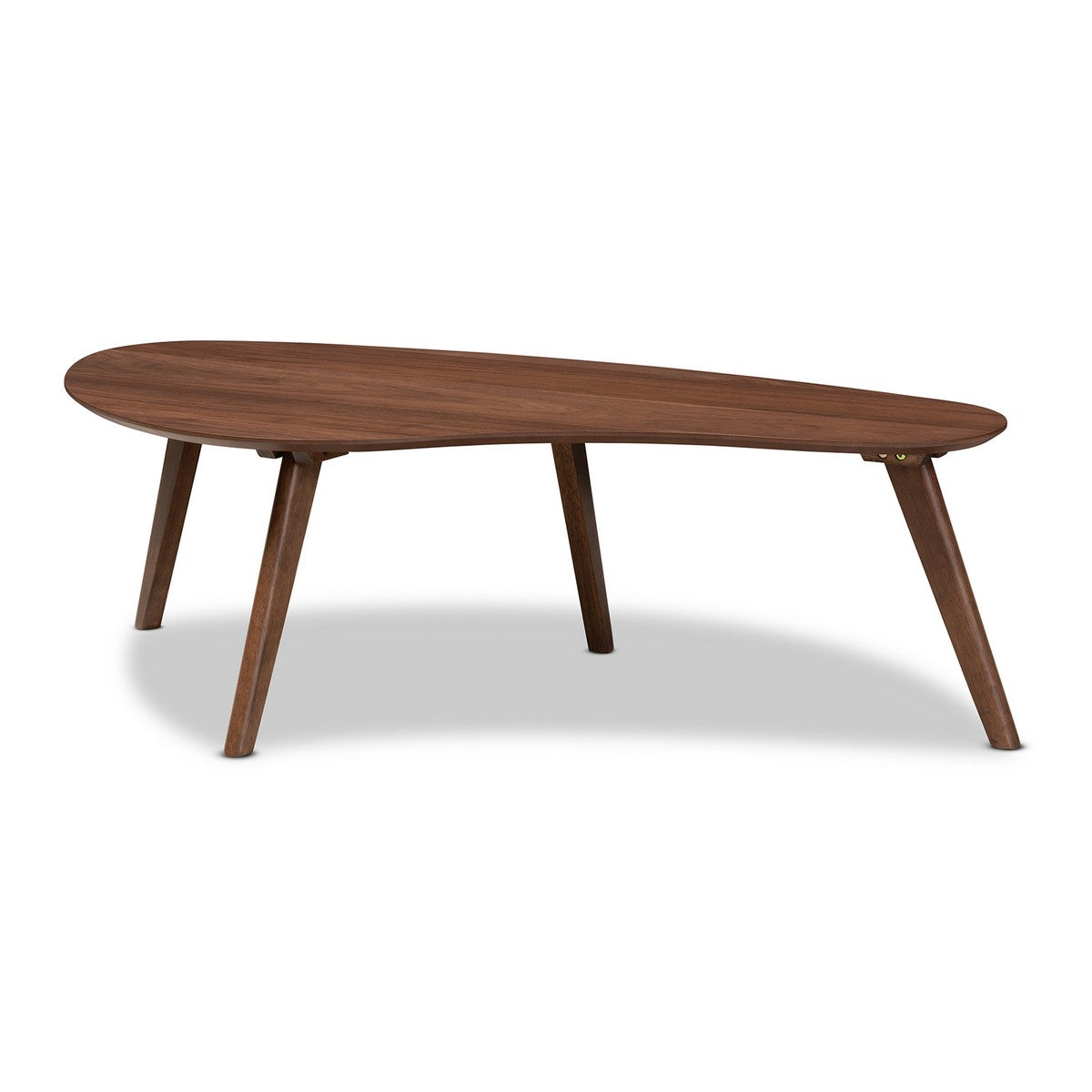 Baxton Studio Scarlette Mid-Century Modern Walnut Finished Coffee Table Baxton Studio- Coffee Tables-Minimal And Modern - 1