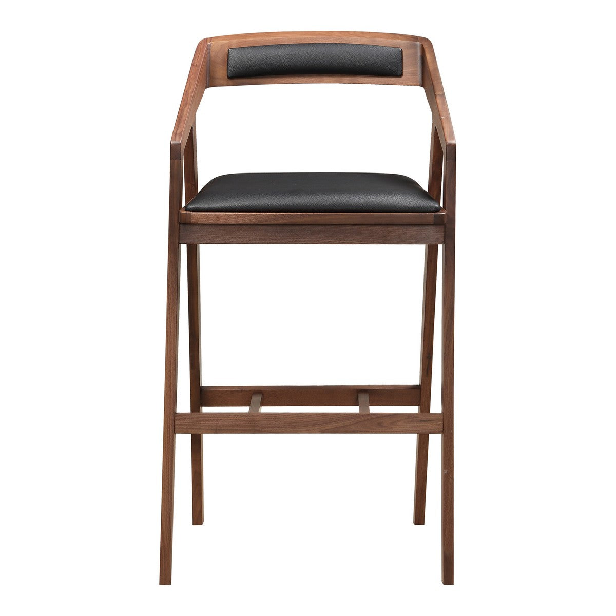 Moe's Home Collection Padma Barstool Black - CB-1026-03 - Moe's Home Collection - Bar Stools - Minimal And Modern - 1