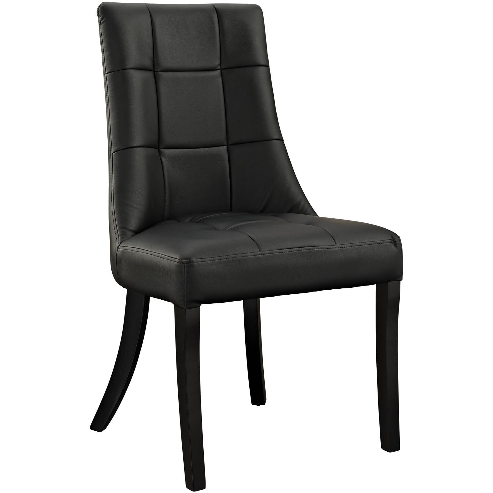 Modway Furniture Noblesse Modern Dining Vinyl Side Chair EEI-1039-Minimal & Modern