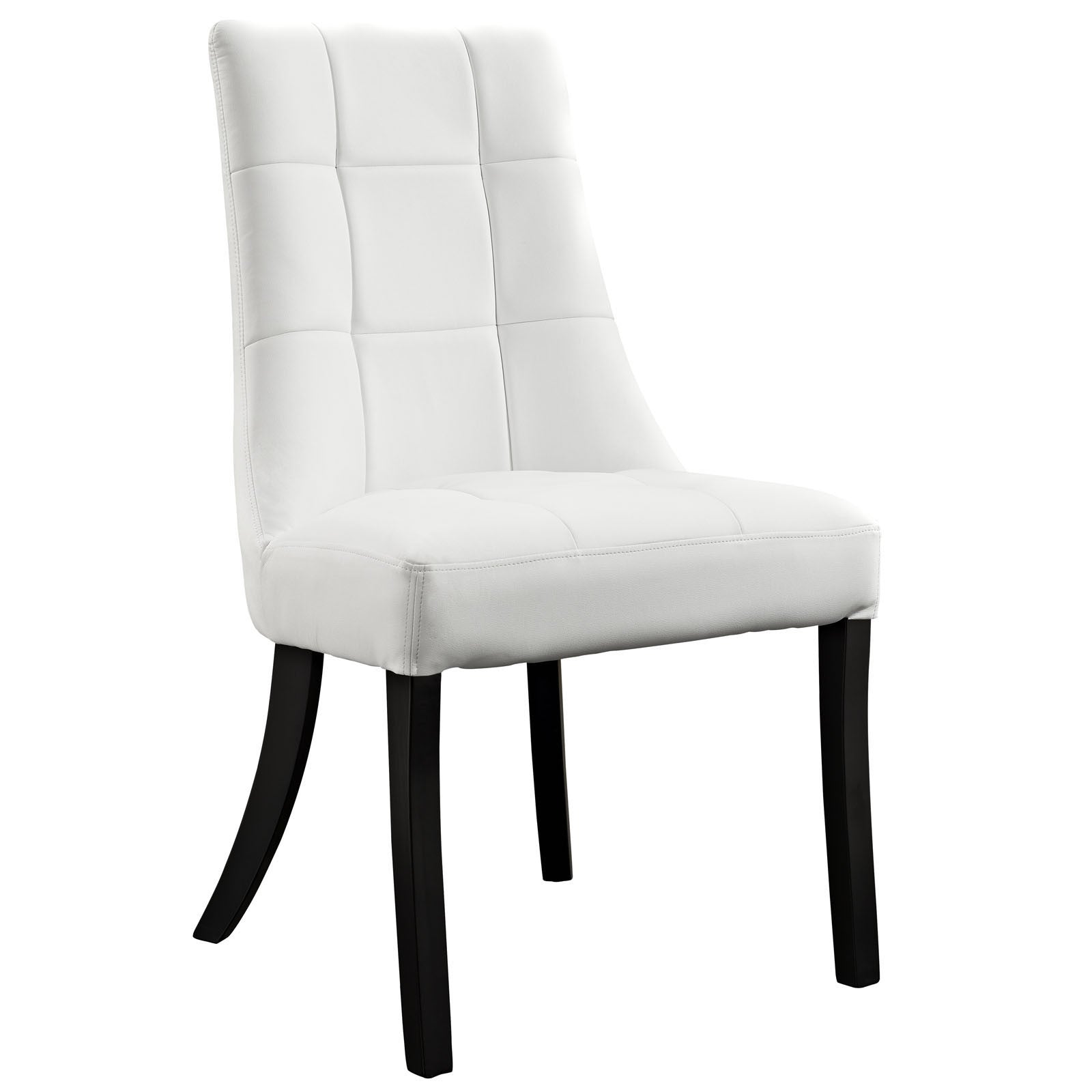 Modway Furniture Noblesse Modern Dining Vinyl Side Chair EEI-1039-Minimal & Modern