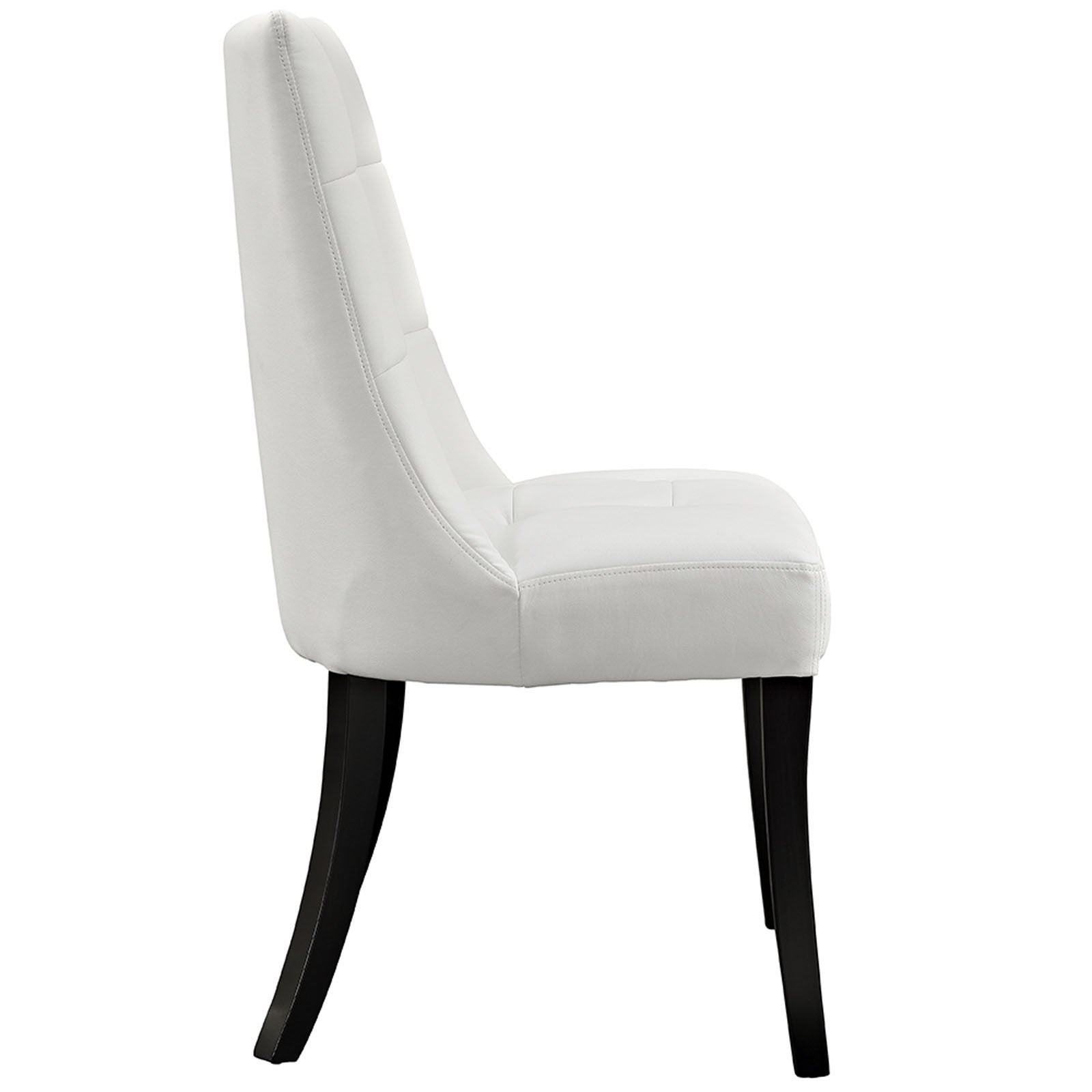 Modway Furniture Noblesse Modern Dining Vinyl Side Chair EEI-1039-Minimal & Modern