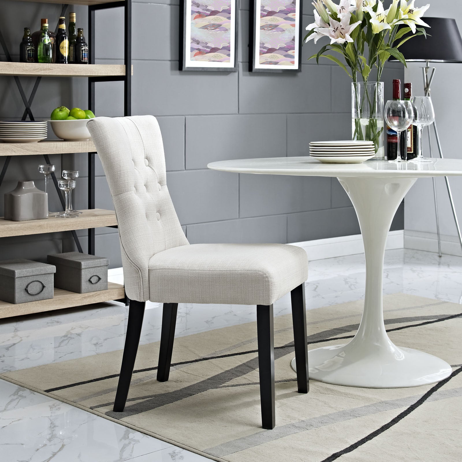 Modway Furniture Silhouette Modern Dining Side Chair EEI-1380-Minimal & Modern