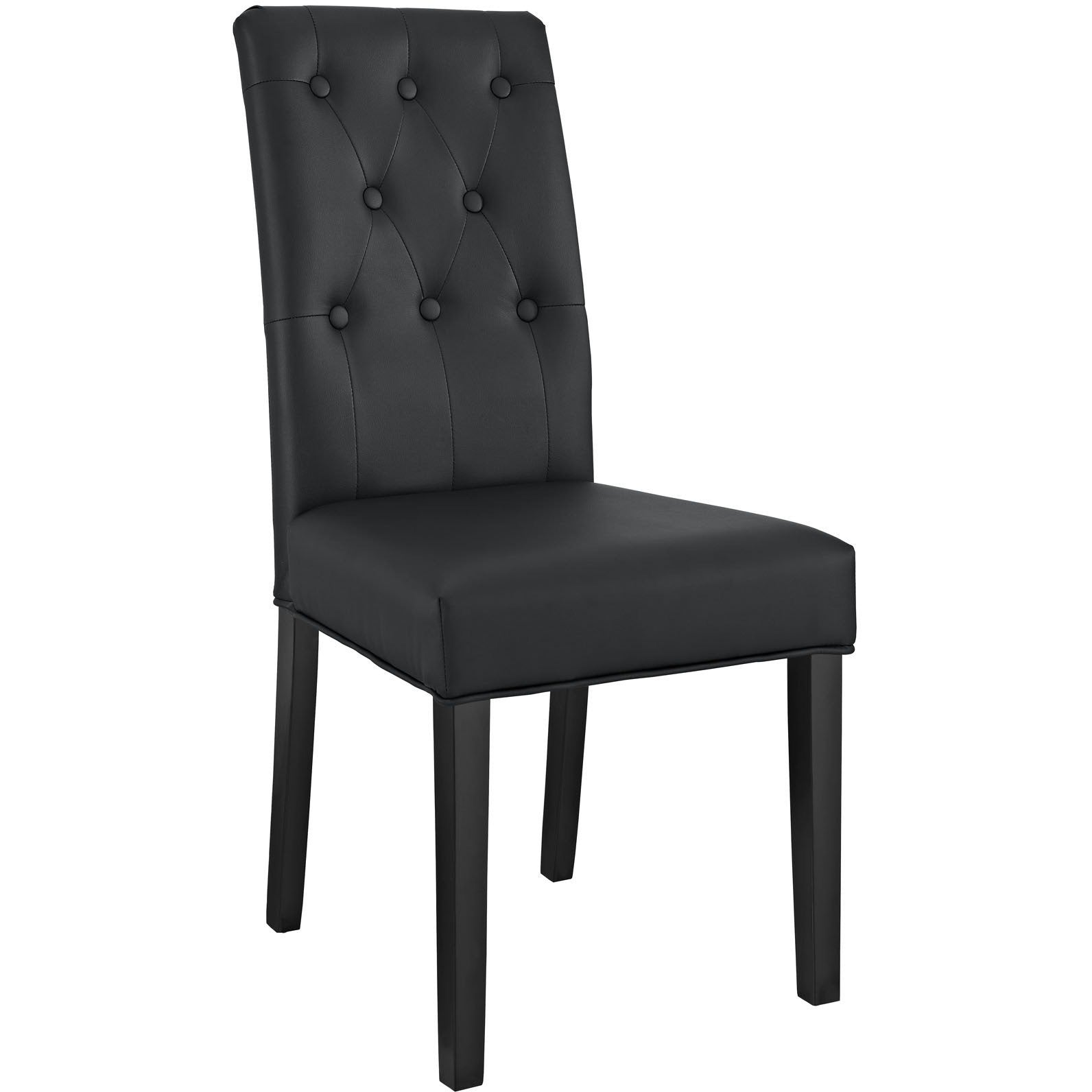 Modway Furniture Confer Modern Dining Vinyl Side Chair EEI-1382-Minimal & Modern