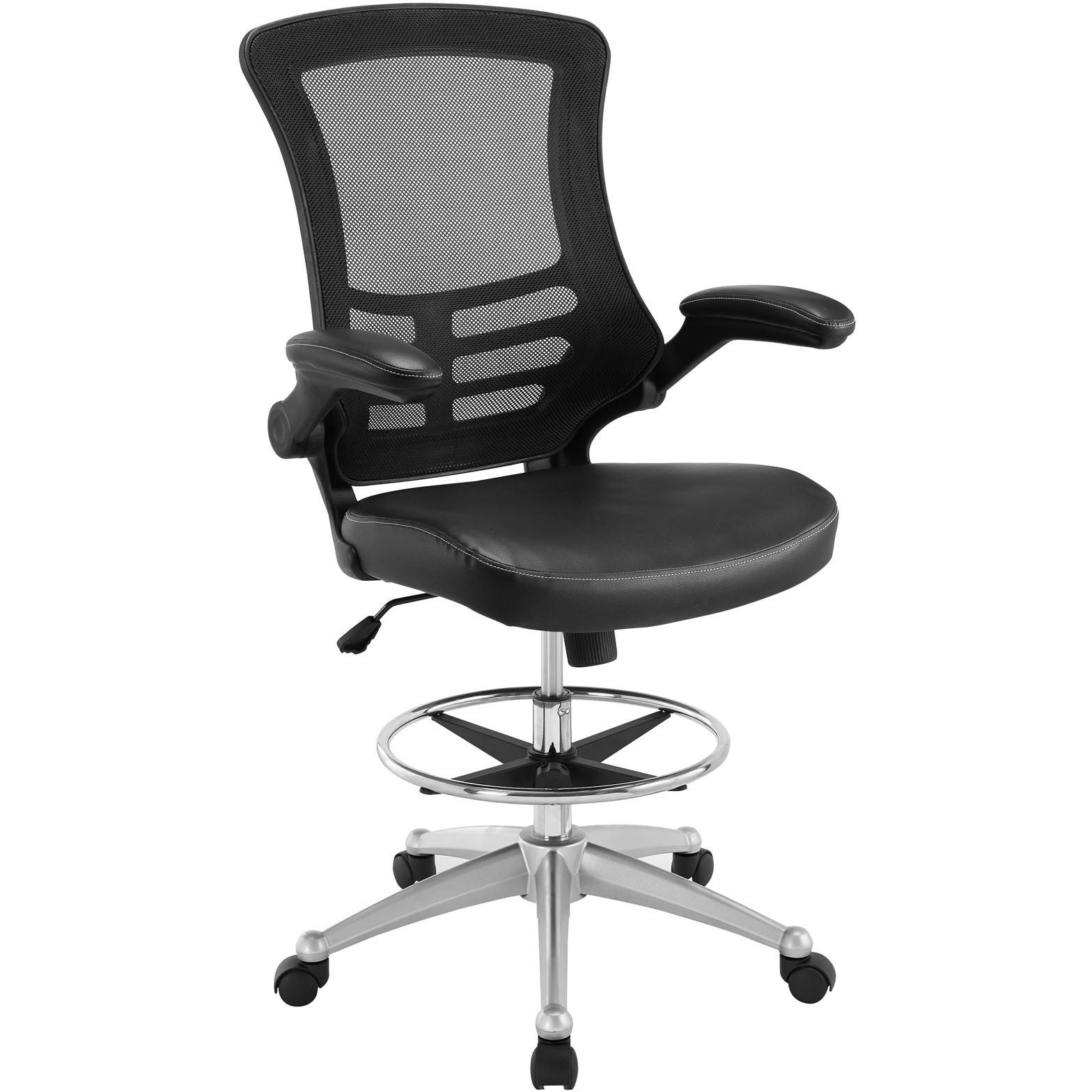 Modway Modern Attainment Vinyl Adjustable Computer Office Chair EEI-1422-Minimal & Modern