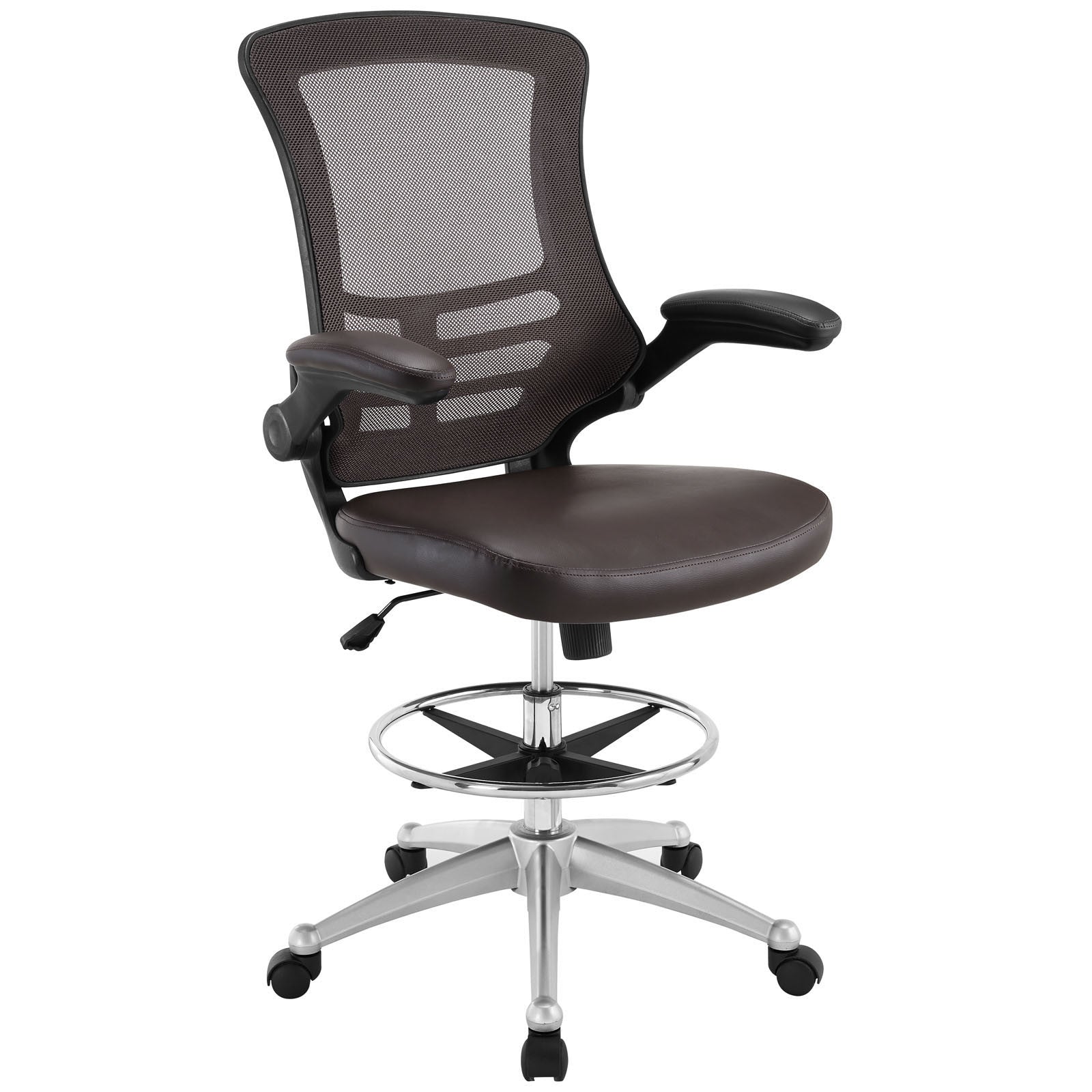 Modway Modern Attainment Vinyl Adjustable Computer Office Chair EEI-1422-Minimal & Modern