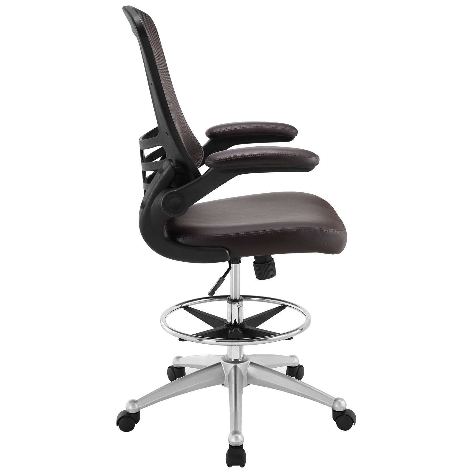 Modway Modern Attainment Vinyl Adjustable Computer Office Chair EEI-1422-Minimal & Modern