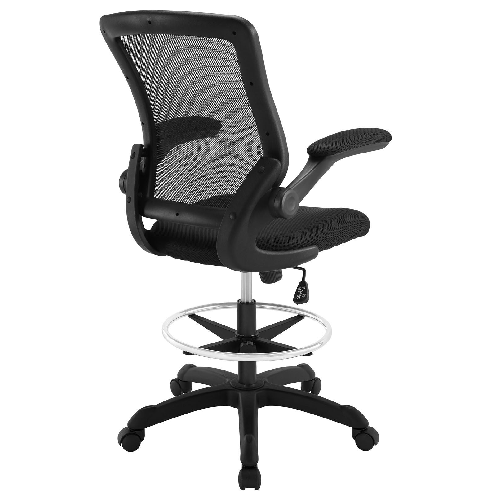 Modway Modern Veer Drafting Stool Adjustable Computer Office Chair EEI-1423-Minimal & Modern