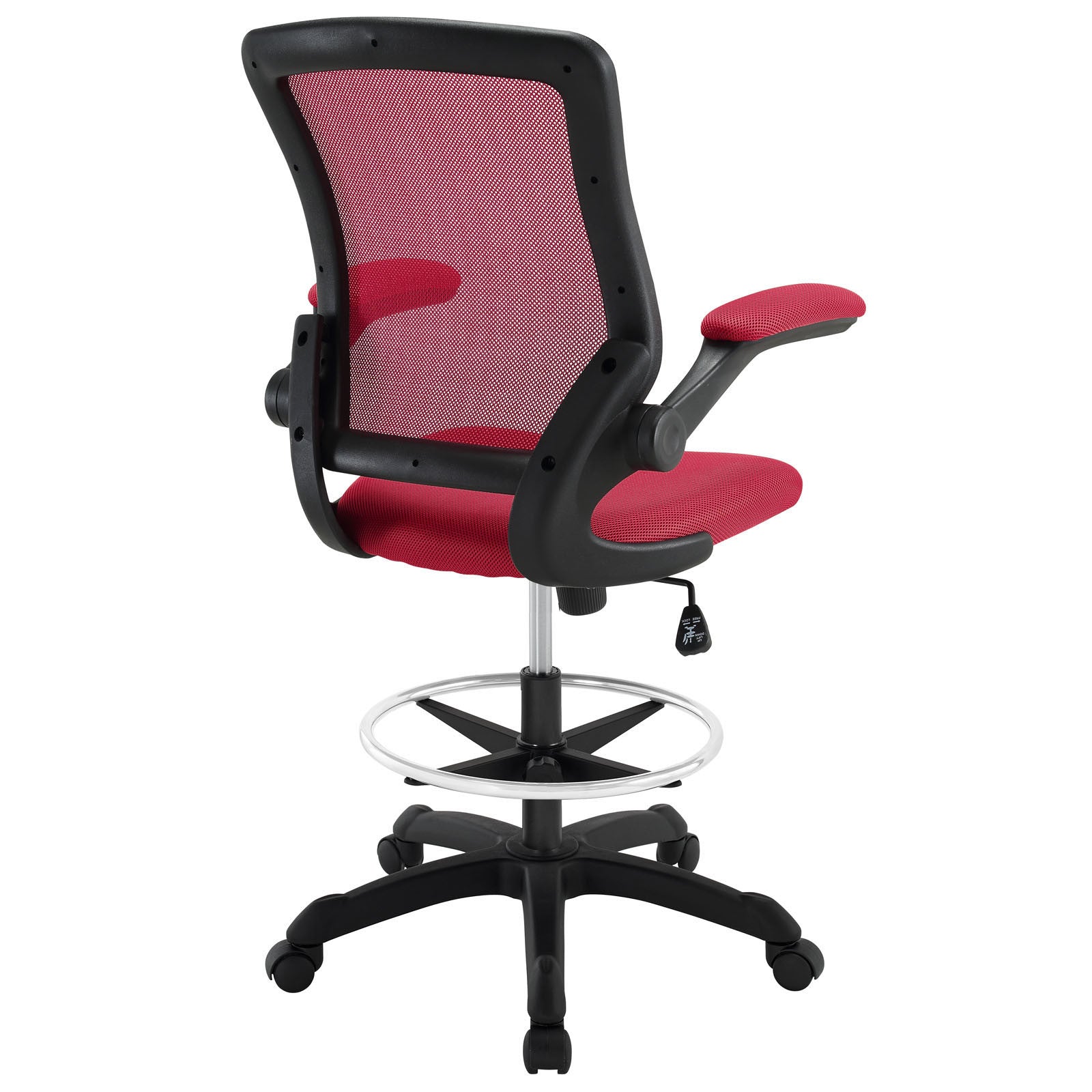 Modway Modern Veer Drafting Stool Adjustable Computer Office Chair EEI-1423-Minimal & Modern