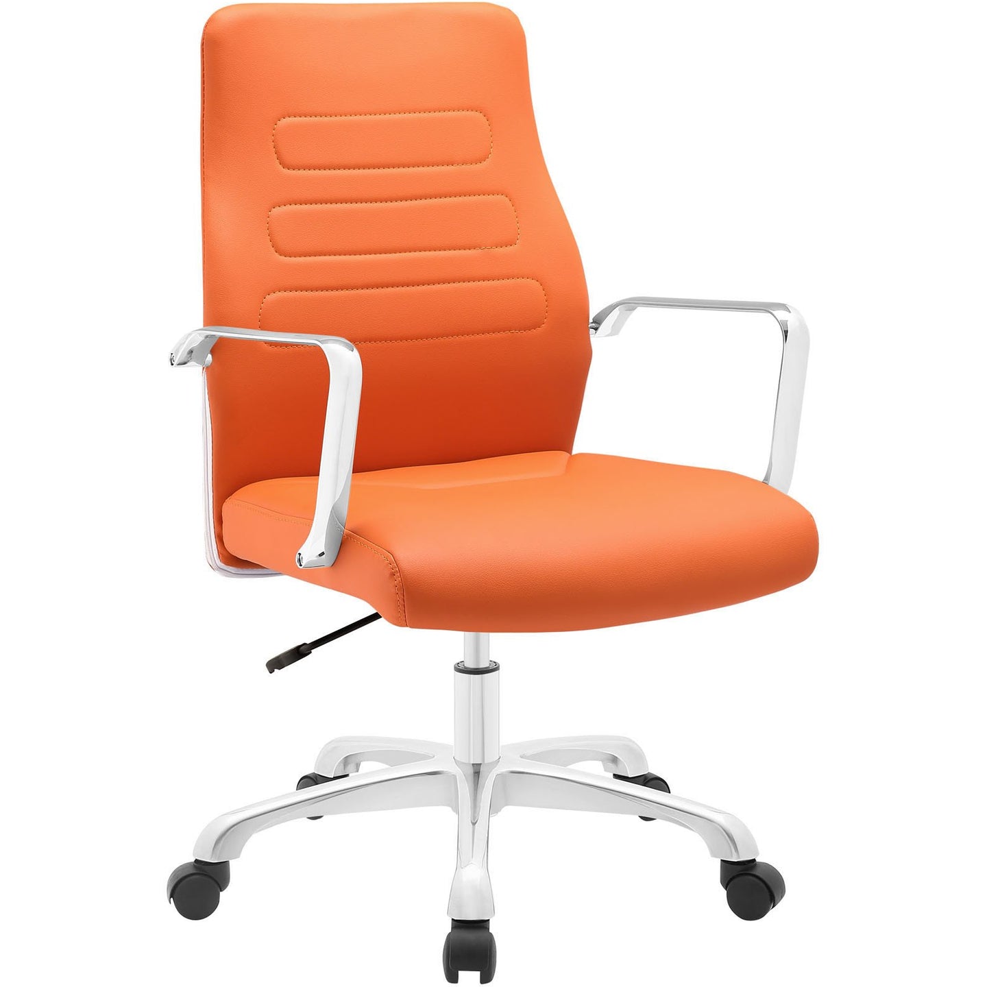 Modway Modern Depict Mid Back Adjustable Computer Aluminium Office Chair EEI-1531-Minimal & Modern