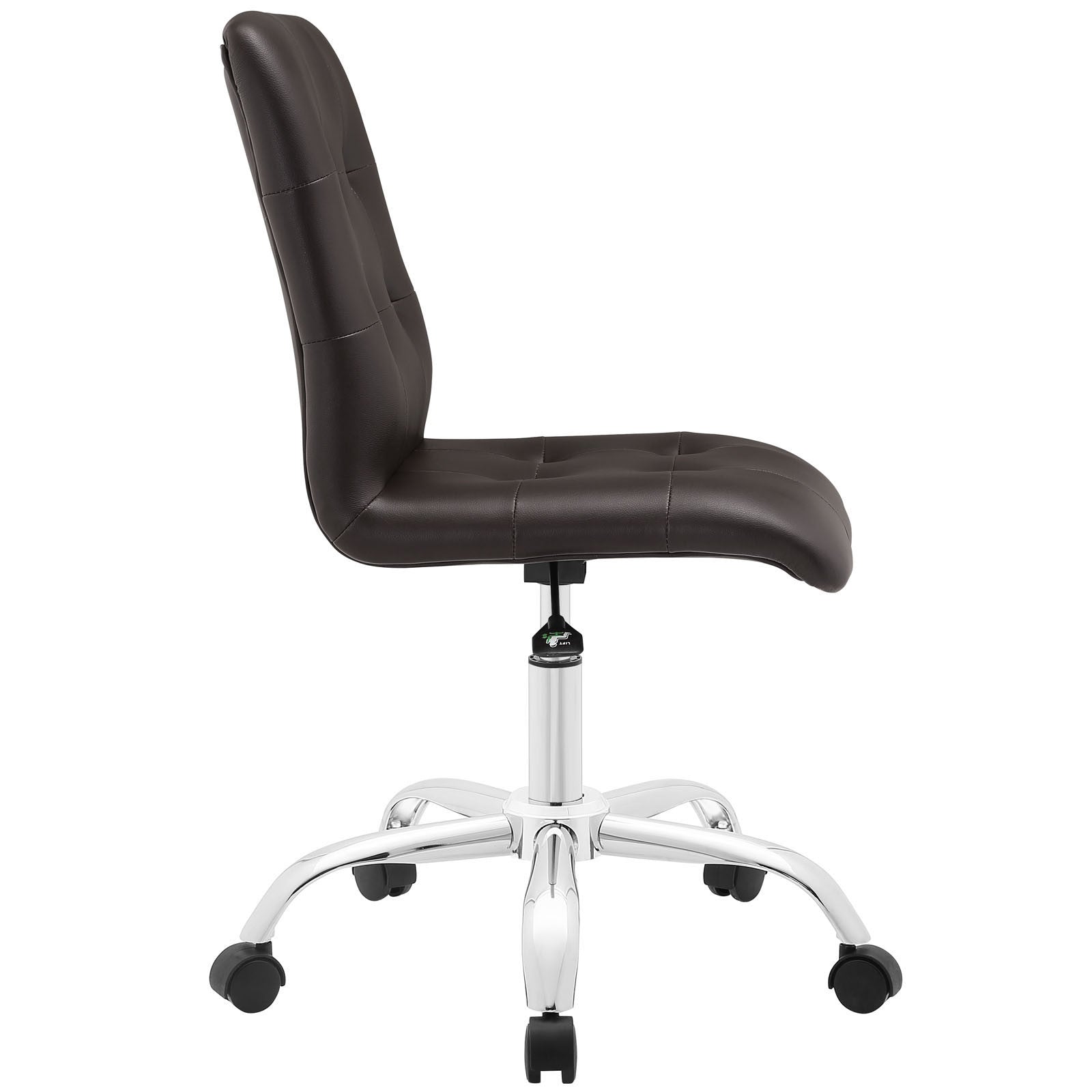 Modway Modern Prim Mid Back Adjustable Computer Office Chair EEI-1533-Minimal & Modern