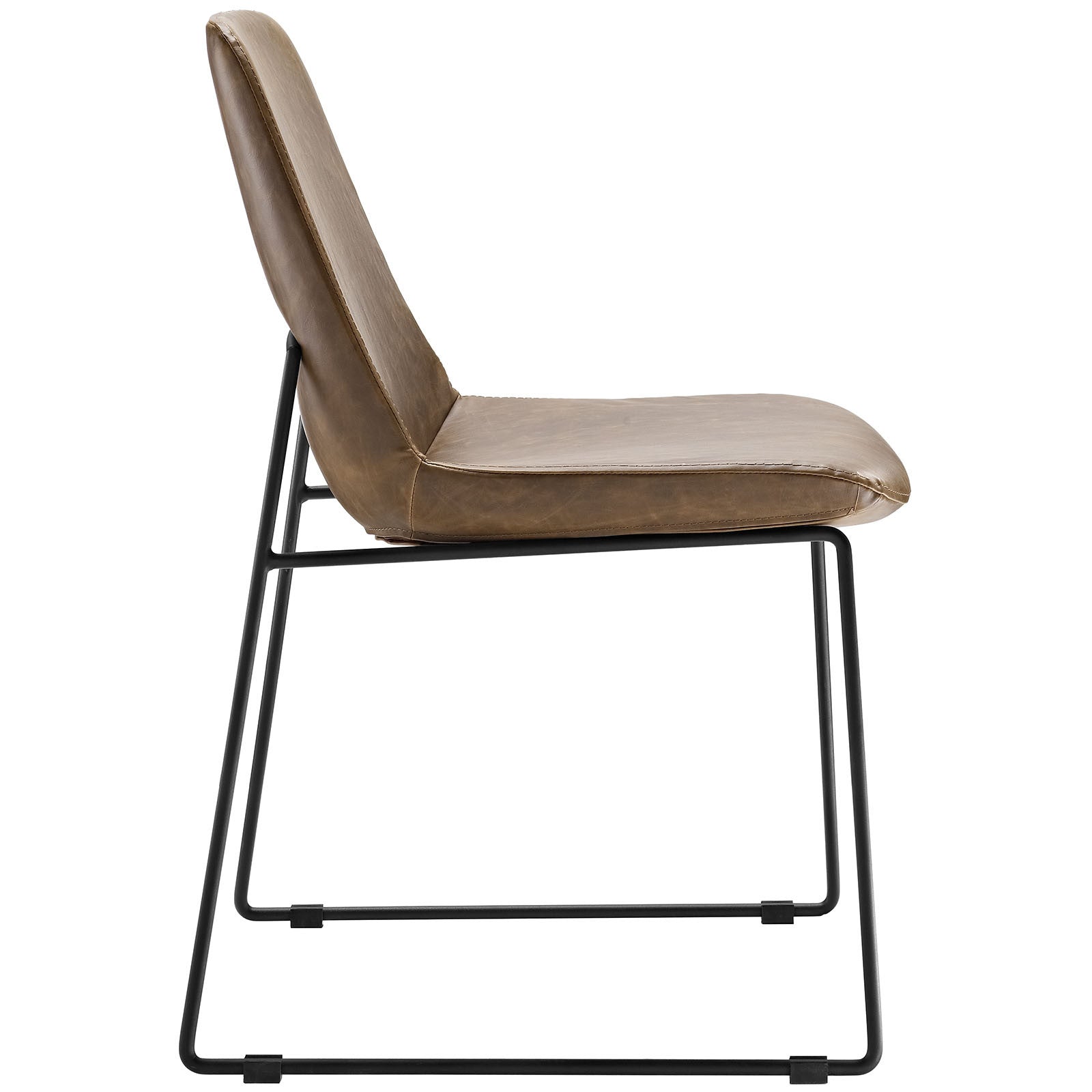 Modway Furniture Modern Invite Dining Vinyl Side Chair EEI-1805-Minimal & Modern