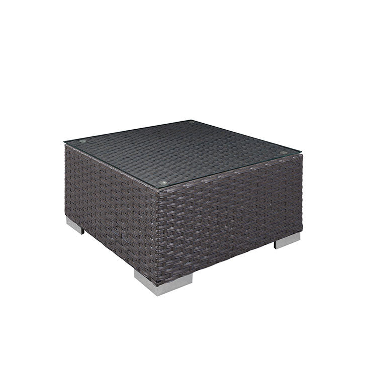 Modway Furniture Modern Sojourn Outdoor Patio Ottoman in Sunbrella EEI-1855-CHC-Minimal & Modern