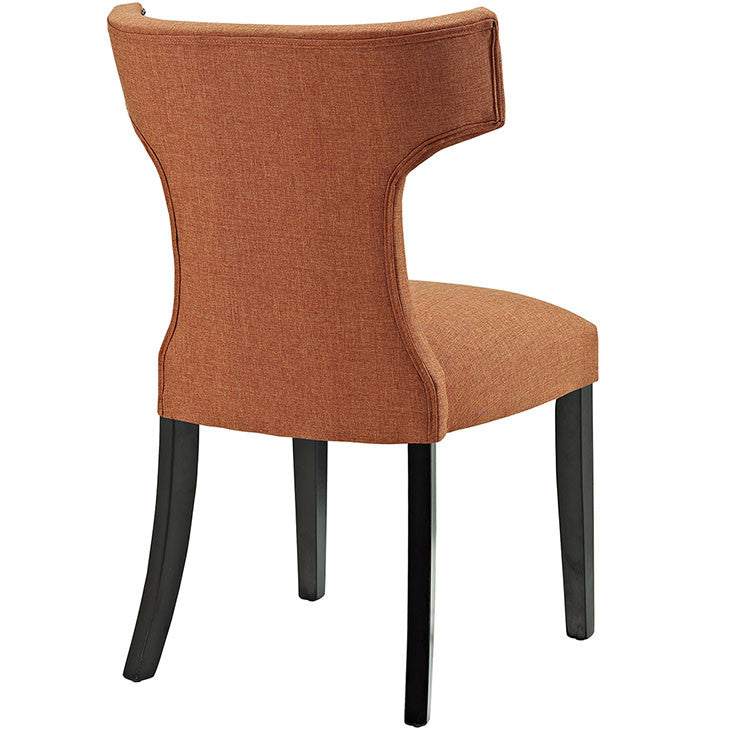 Modway Furniture Curve Fabric Dining Chair - EEI-2221-Minimal & Modern