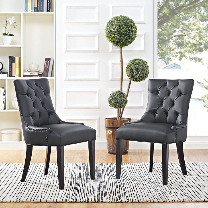 Modway Furniture Regent Vinyl Dining Chair - EEI-2222-Minimal & Modern